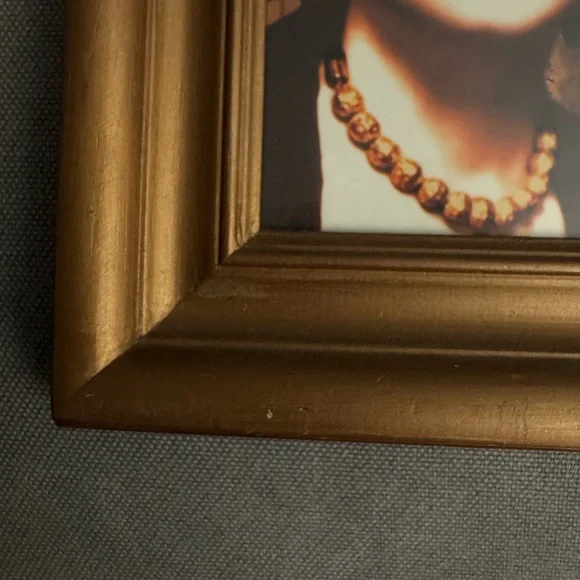 Alex Aleixo “Miss Davis” Framed Picture. Signed by the Artist.